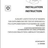 AGCO Combine Harvesters Auxiliary Lights for Flip Up Headers Installation Instruction 327472500