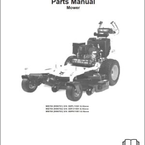 Bobcat Mower WB7000 Parts Manual 7461589EnUS 1