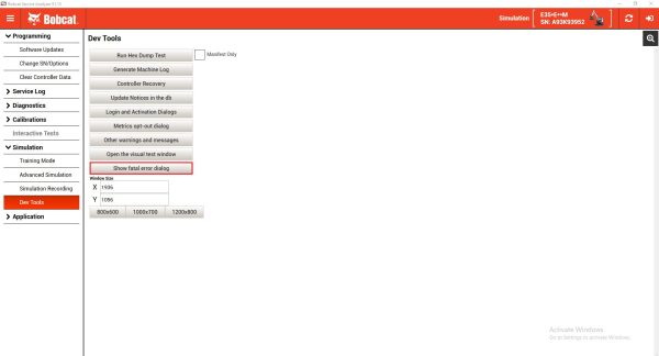 Bobcat Service Analyzer v91.15 09.2023 Diagnostic Software 6