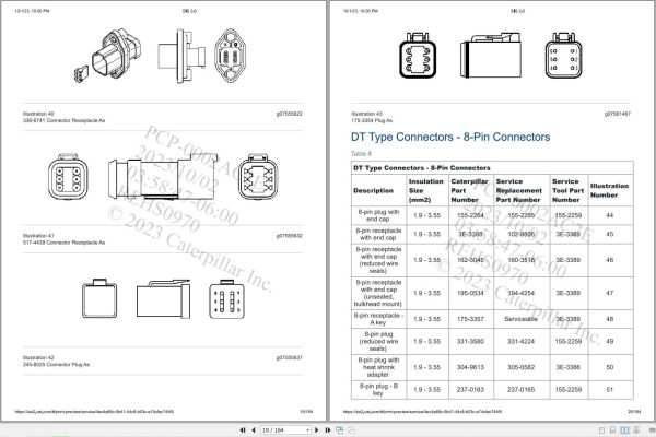 CAT Cross Reference Electrical Connector Manual 1