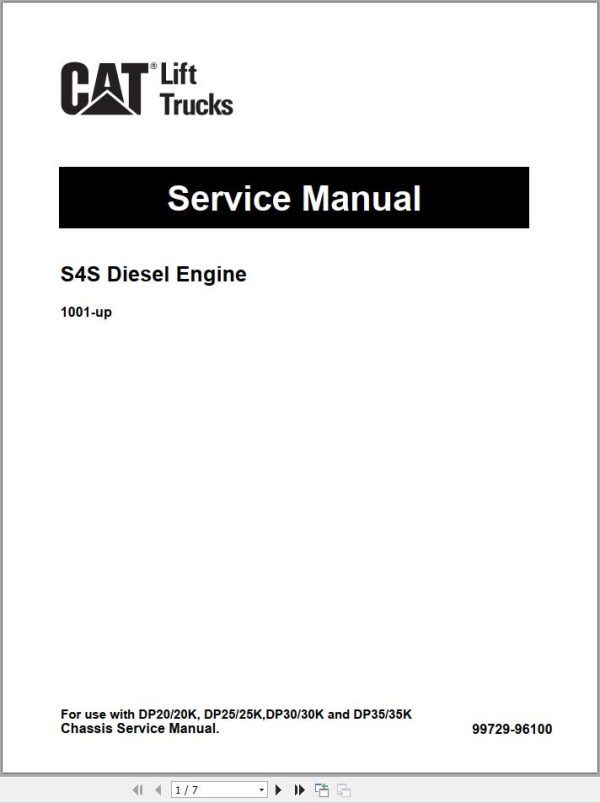 CAT Diesel Engine S4S Service Manual