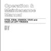 CAT Forklift V900CH Operation Maintenance Service Manuals and Parts Catalog 1