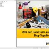 CAT Hand Tools and Shop Supplies Manual 2016
