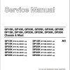 CAT Lift Truck DP15K FC Service Manual