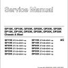 CAT Lift Truck DP18K FC Service Manual
