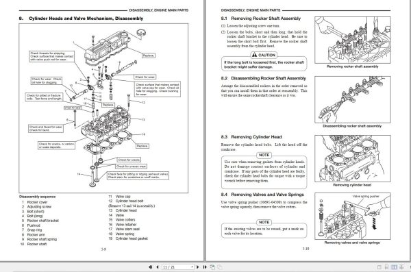CAT Lift Truck DP20 MC Service Manual 1