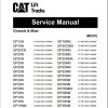 CAT Lift Truck DP25NM Service Manual