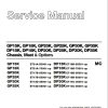 CAT Lift Truck DP30K MC Service Manual