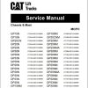 CAT Lift Truck DP35NM Service Manual