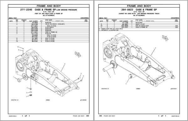 CAT Track Type Tractor D8R Parts Manual SEBP6188 02 2