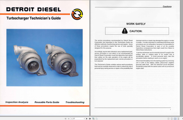 Detroit Engine 18.5GB Troubleshooting Service Workshop Manual Collection 5 1