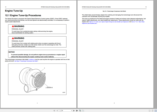 Detroit Engine 18.5GB Troubleshooting Service Workshop Manual Collection 7 1