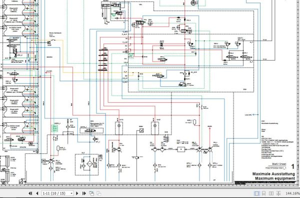 Fendt 1038 1042 1046 1050 Vario Gen3 Circuit Diagrams DE 2