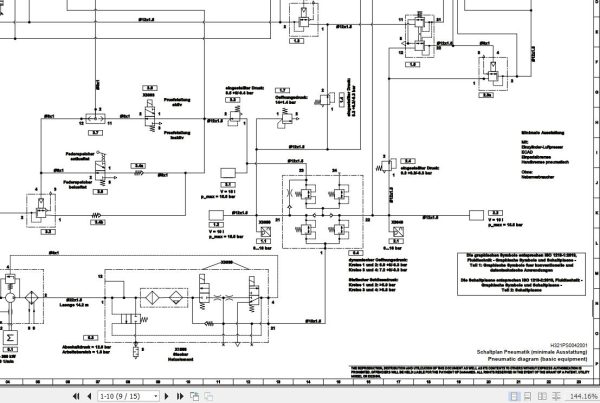 Fendt 1038 1042 1046 1050 Vario Gen3 Circuit Diagrams DE 3