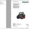 Fendt 1038 1042 1046 1050 Vario Gen3 Operator Workshop Manuals and Diagrams ES 1