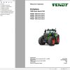 Fendt 1038 1042 1046 1050 Vario Gen3 T4f Maintenance Manual H321PP002W51D FR