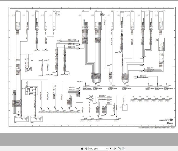 Fendt 1038 1042 1046 1050 Vario S4 Circuit Diagrams FR 1