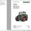Fendt 1038 1042 1046 1050 Vario S4 Maintenance Manual 5021 FR 01