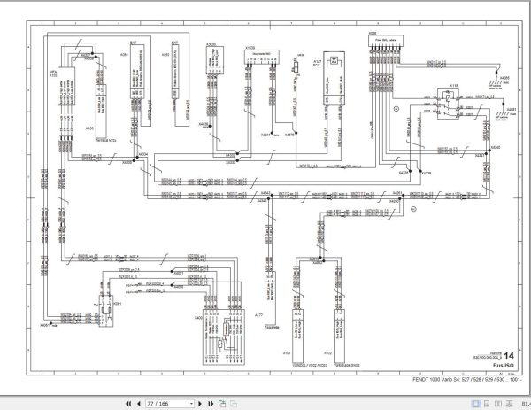 Fendt 1038 1042 1046 1050 Vario S4 Operator Workshop Manuals and Diagrams FR