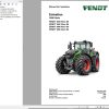 Fendt 1038 1042 1046 1050 Vario S4 Operator Workshop Manuals and Diagrams FR 2
