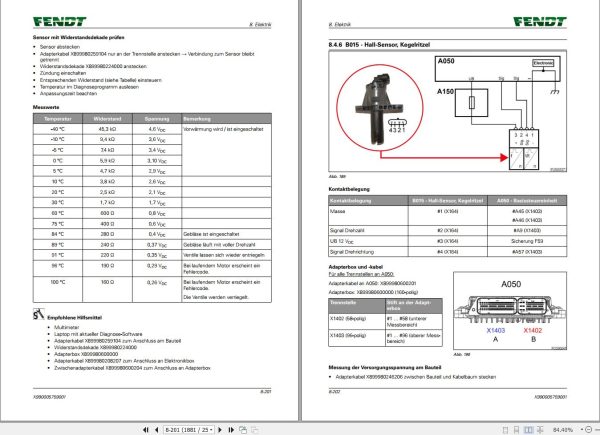 Fendt 1038 1042 1046 Vario Gen3 Workshop Manual X990005759001 DE 1