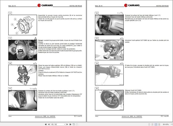 Fendt 300 Vario SCR 3b Repair Manual 3232 FR 1
