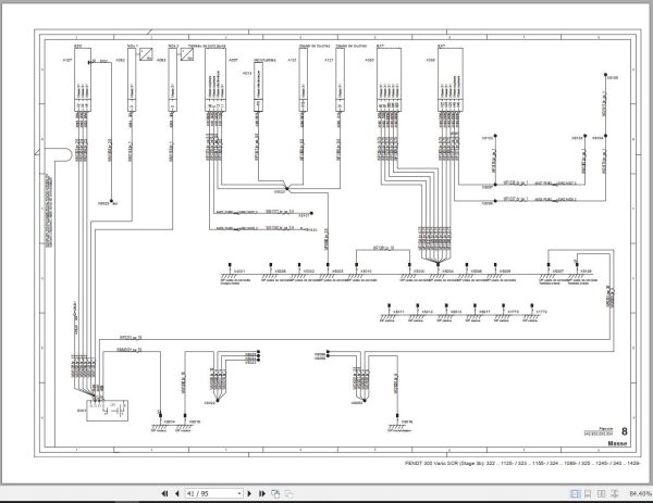 Fendt 309 310 311 312 313 Vario Circuit Diagrams FR 1