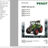Fendt 310 311 312 313 Vario S4 Power Profi Operator Workshop Manuals and Diagrams FR 3