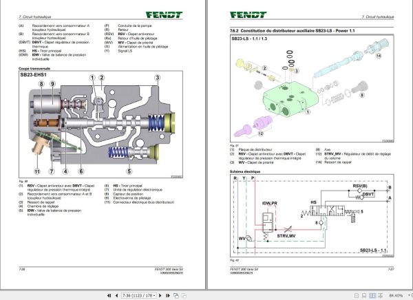 Fendt 310 311 312 313 Vario S4 Workshop Manual 5833 FR 1