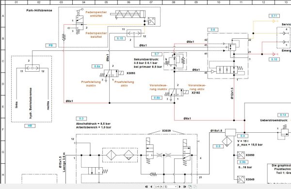 Fendt 512 513 514 516 Vario Gen3 Circuit Diagrams DE 3