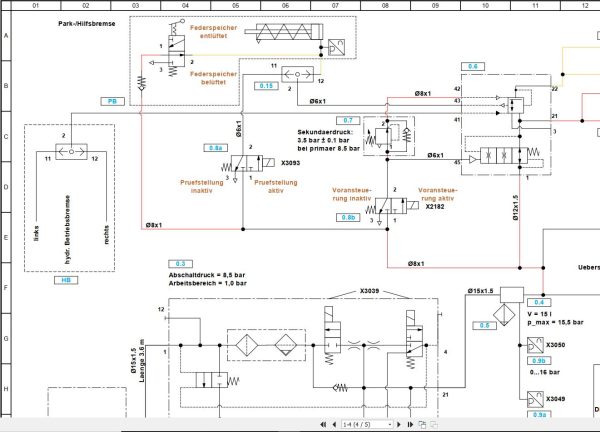 Fendt 512 513 514 516 Vario Gen3 Circuit Diagrams FR 3