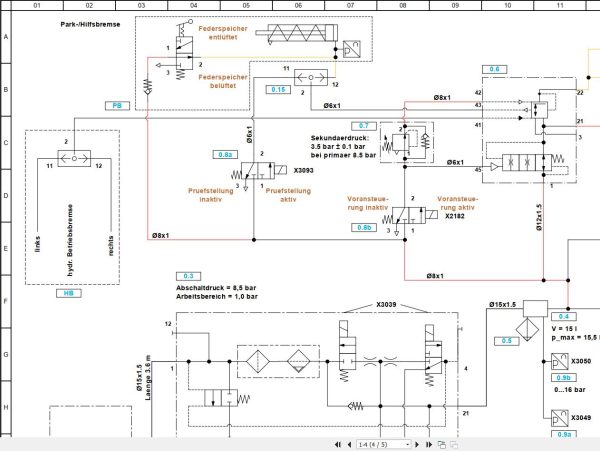 Fendt 512 513 514 516 Vario Gen3 Circuit Diagrams RU 3