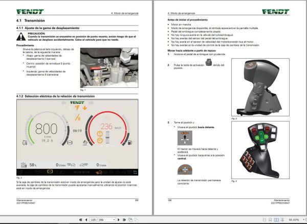 Fendt 512 513 514 516 Vario Gen3 Maintenance Manual 6213 ES 1
