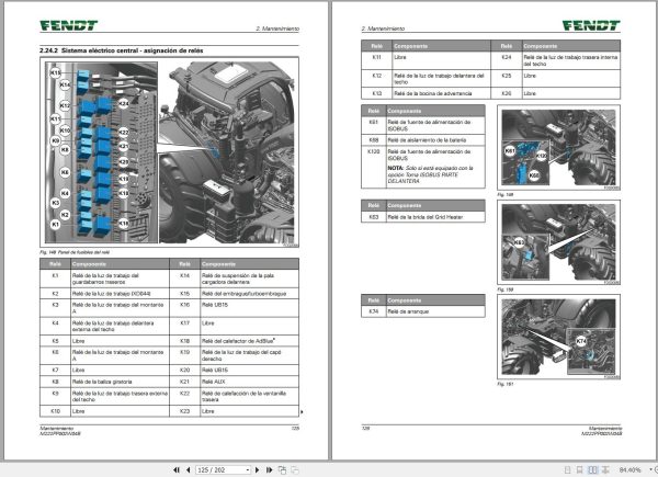 Fendt 720 722 724 726 728 Vario Gen7 Maintenance Manual 6310 ES 1