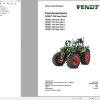 Fendt 720 722 724 726 728 Vario Gen7 Operator Workshop Manuals and Diagrams ES 2