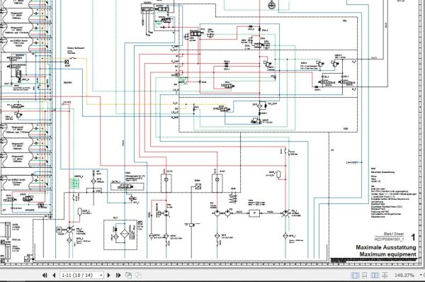 Fendt 930 933 936 939 942 Vario Gen7 Circuit Diagrams ES 3