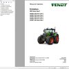 Fendt 930 933 936 939 942 Vario Gen7 Maintenance Manual H221PP002W71D FR