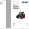 Fendt 930 933 936 939 942 Vario Gen7 Operator Workshop Manuals and Diagrams ES 1