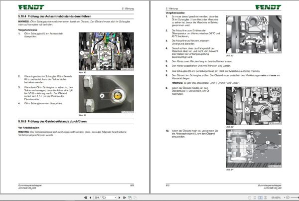Fendt 938 940 943 Vario MT Operator Manual ACX2448130 V03 DE 1