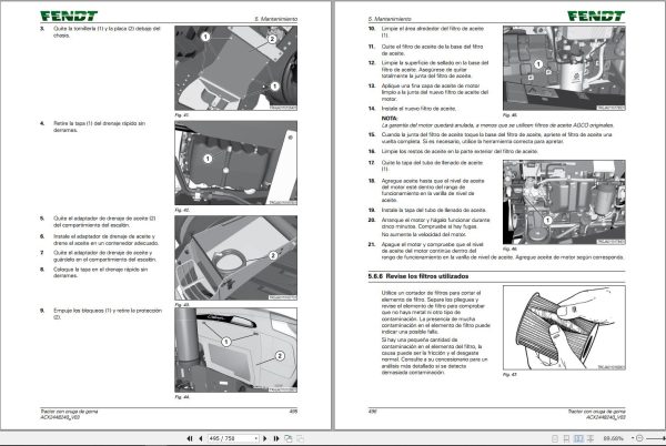 Fendt 938 940 943 Vario MT Operator Manual ACX2448240 V03 ES 1