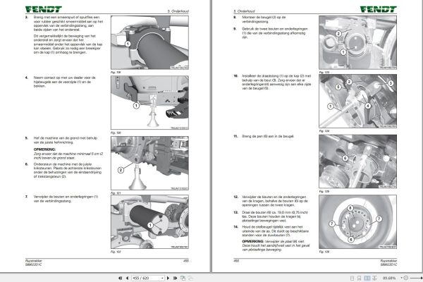 Fendt 938 940 943 Vario MT Operators Manual 589623D1C NL 1