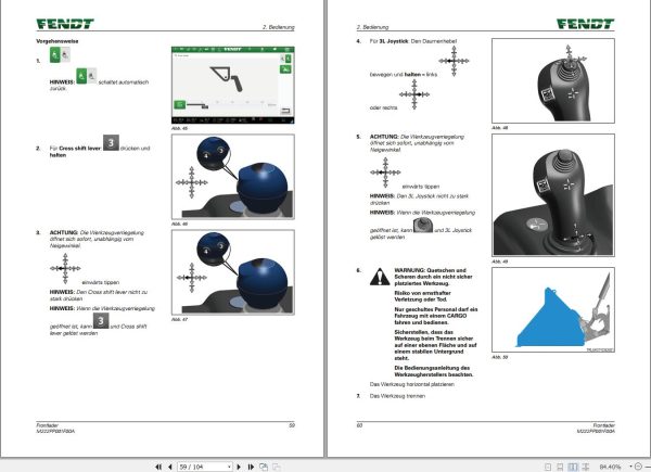 Fendt CARGO 6.100 Operator Manual M222PP001F00A DE 1