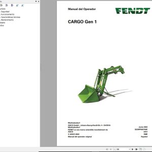 Fendt CARGO Gen 1 Operator Manual S220PP001F04F ES