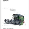 Fendt Combine Harvesters 5225E Operator Manual LA327432102 PL