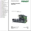 Fendt Combine Harvesters 5225E Workshop Service Manual LA327326012F
