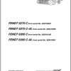 Fendt Combine Harvesters 5720C 5270C AL 6300C 6300C AL Operator Manual