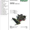 Fendt Combine Harvesters 8380P 8410P Workshop Service Manual D3157800M4