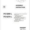 Fendt Combine Harvesters FE 5255L 6275L Assembly Instruction 327341505