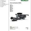 Fendt Combine Harvesters IDEAL 7 8 9 PL T Operator Manual ACX2305490 PL