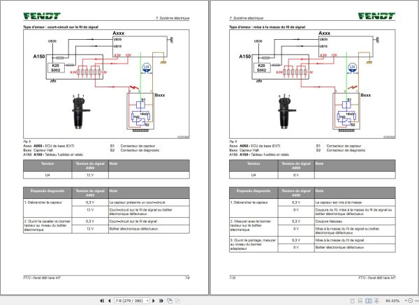 Fendt FT72 FENDT 900 Vario MT Training Manual 5614 FR 1